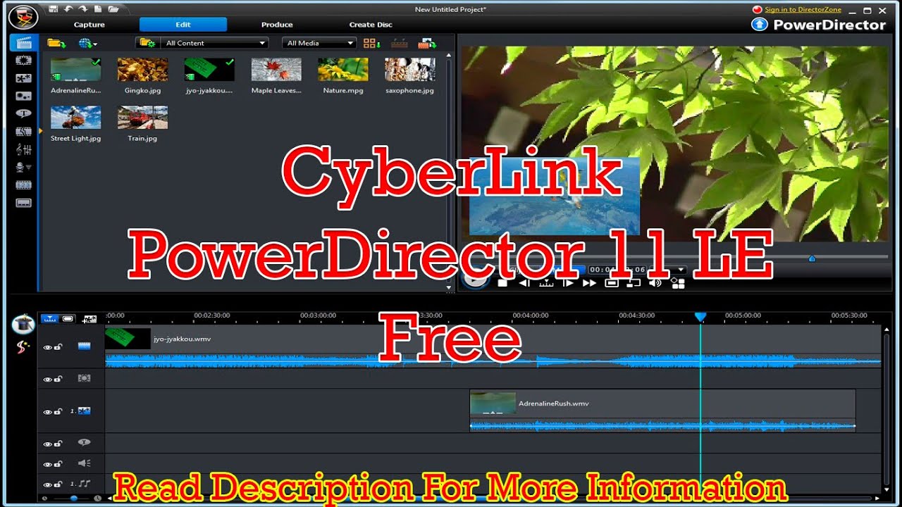 cyberlink powerdirector 13 free download full version with crack